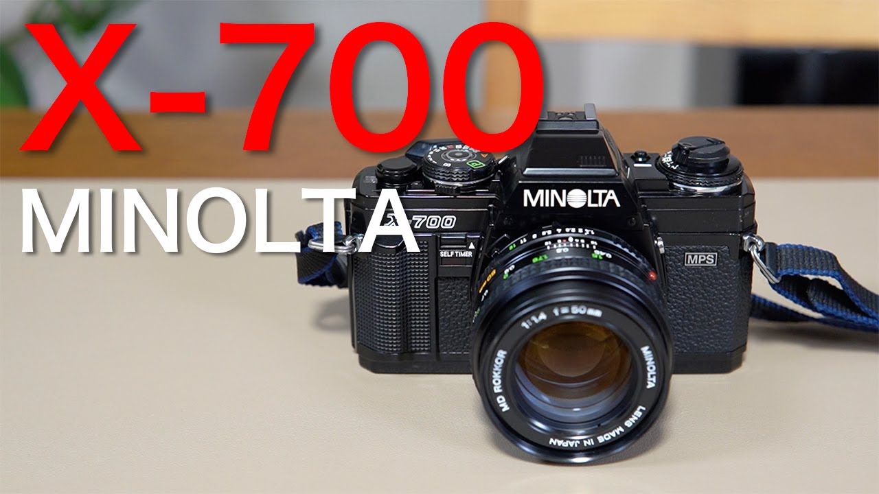 MINOLTA X-700 ＋ Vivitar 35-105mm 他 3点セット MINOLTA X-700 ＋