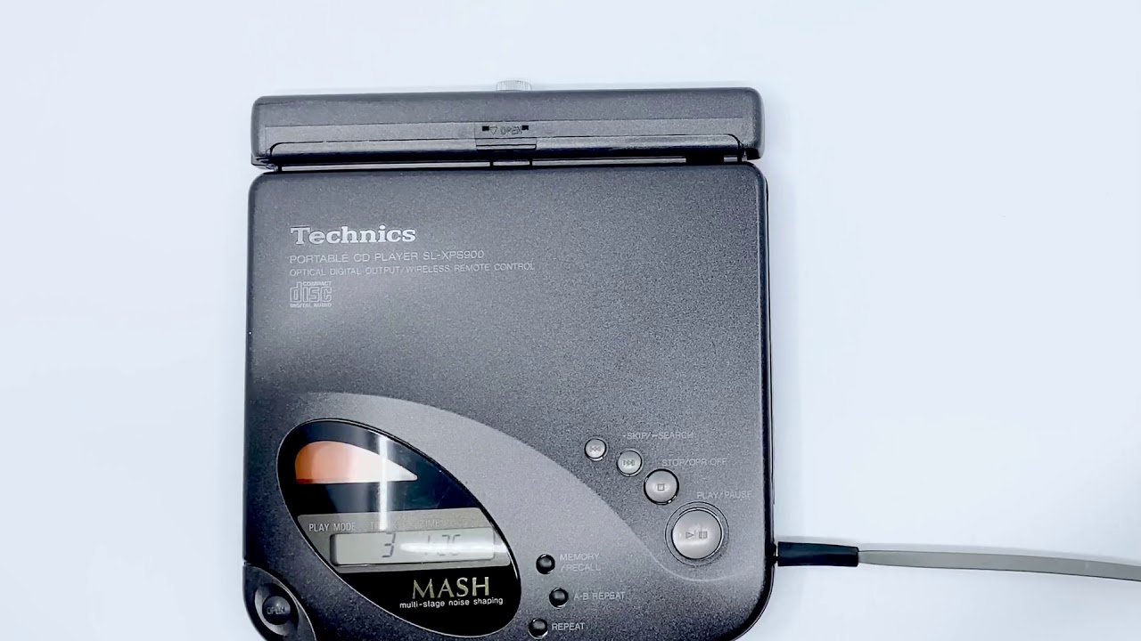 Panasonic SL-XPS900 CD Player - YouTube