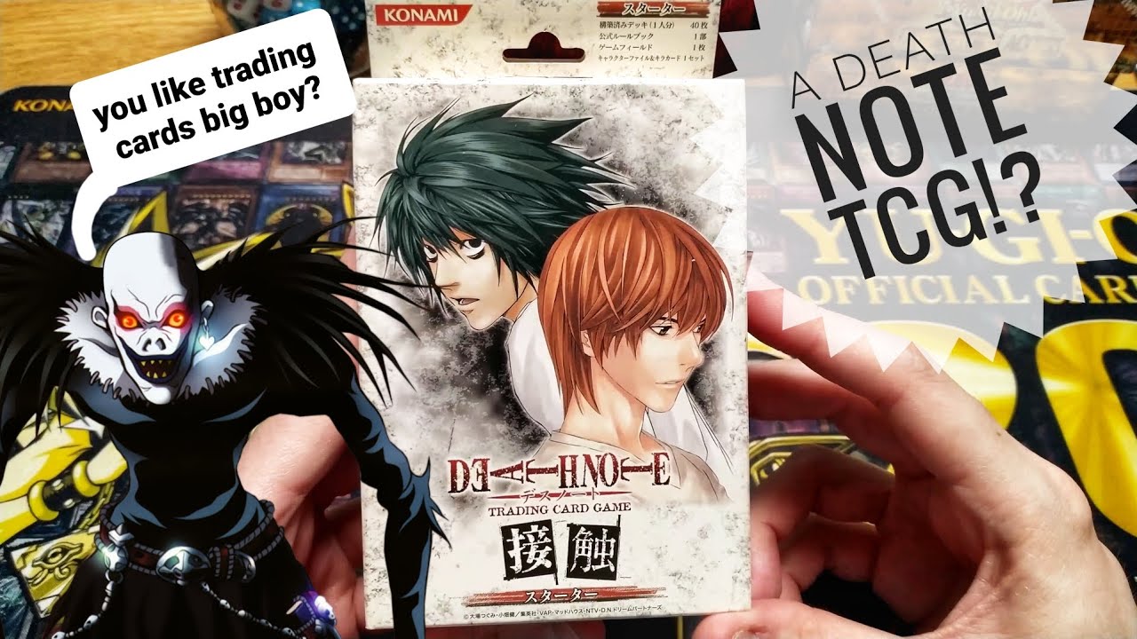 DEATH NOTE TCG スターター 再生 Death Note TCG starter Deck opening