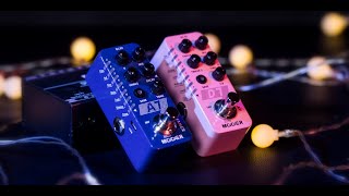 mooer D7 DELAY ピンク ディレイペダル MOOER D7 - 6種類のディレイと