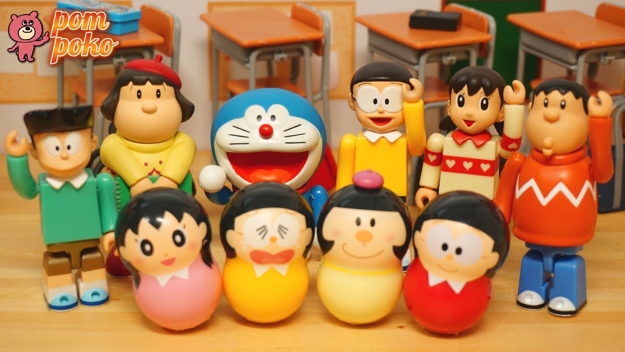 Doraemon】Spin around and transform / クルンとまわってパっと変身