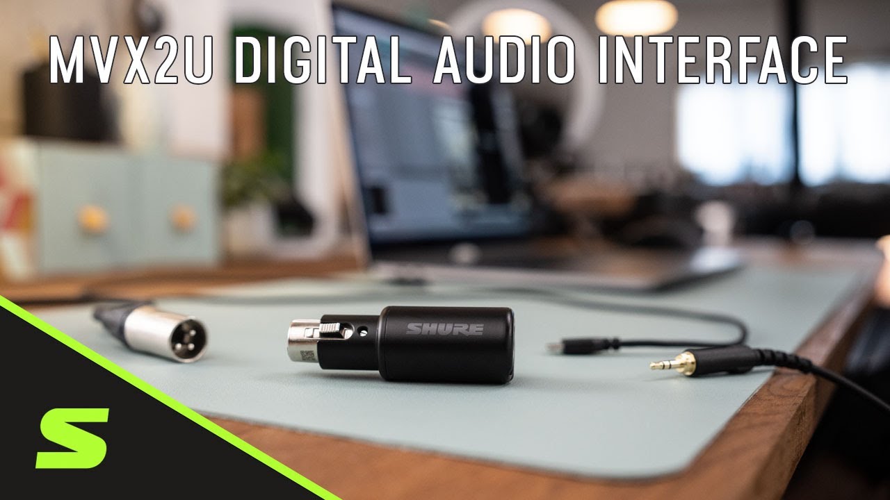 Shure MVX2U Digital Audio Interface - YouTube