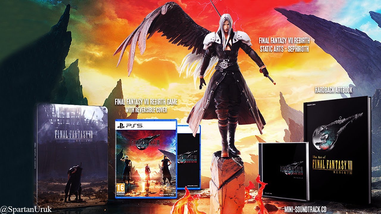 FFVII REBIRTH COLLECTOR'S EDITION!!! - YouTube