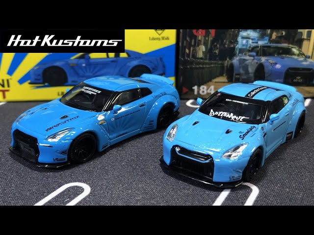 MINI GT LBWK Nissan GT-R Event Model With My Very First MINI GT