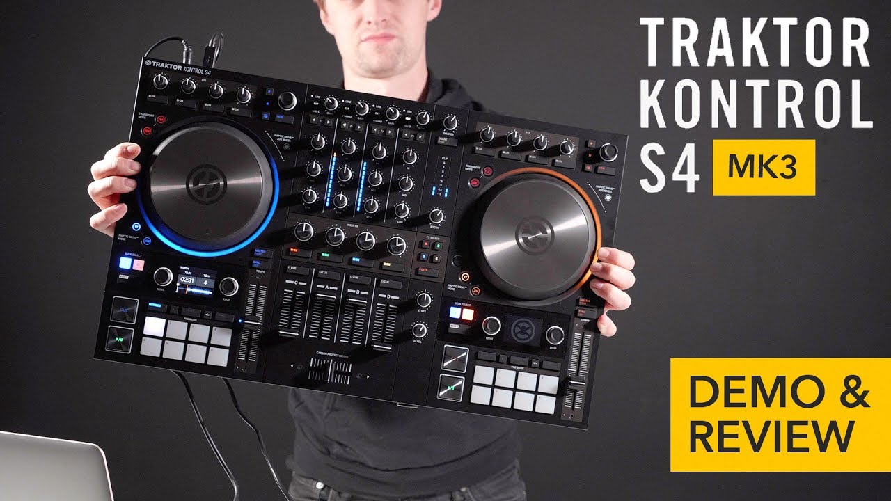 Traktor Kontrol S4 MK3 - Demo & Review - YouTube