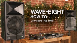 WAVE-EIGHT - SonicLink搭載8インチポータブルDJスピーカー | AlphaTheta