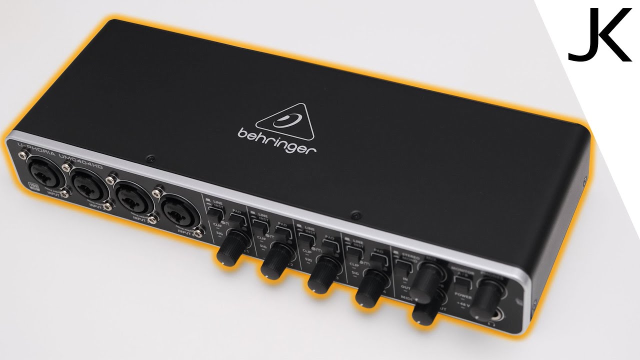 Behringer UMC404HD Review (audio performance tested and compared