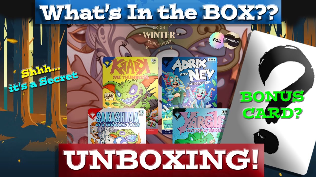 UNBOXING Just Add Milk: Second Helpings Secret Lair - YouTube