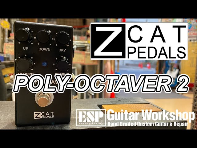 試奏動画】ZCAT PEDALS / POLY-OCTAVER 2 - YouTube