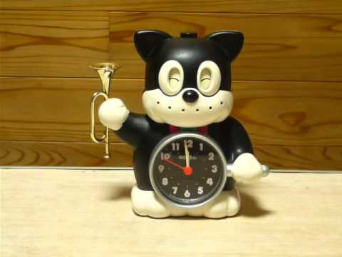 のらくろクン アラーム付き 目覚まし時計 昭和レトロ 【時計が動きませ