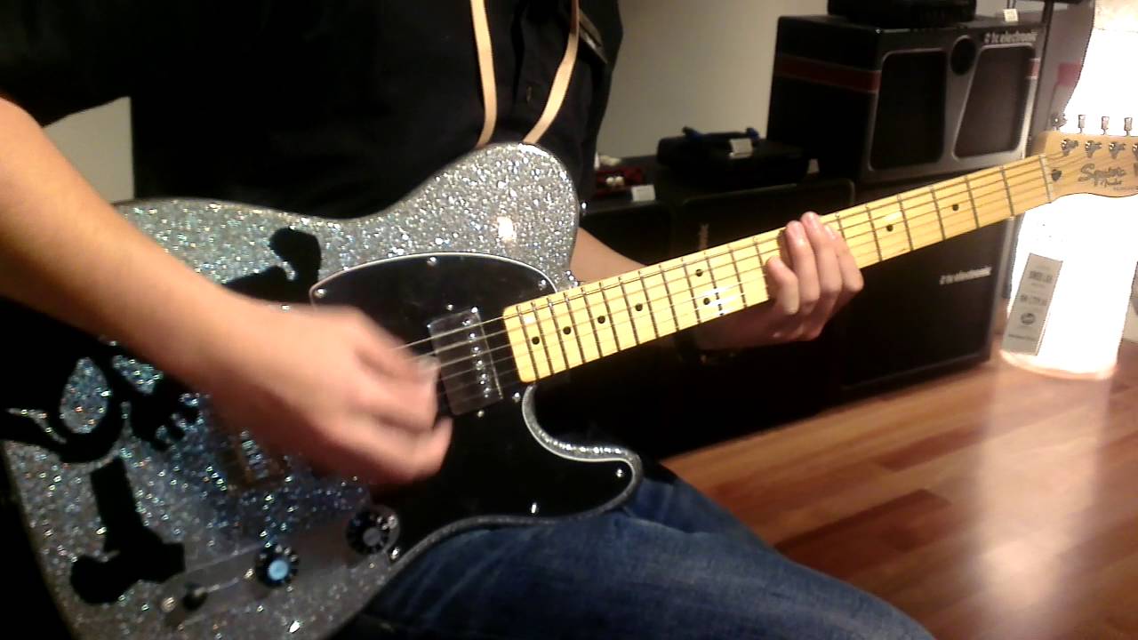 Squire Haruna Signature Telecaster Demo - YouTube