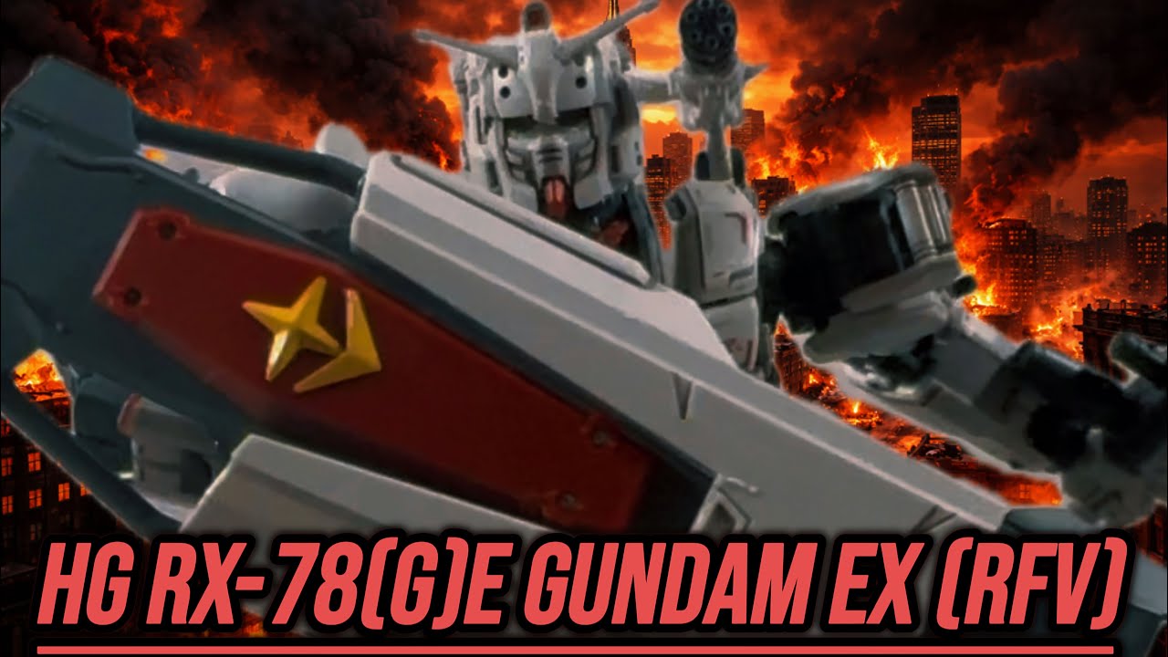 Netflix Gundam in HG form?! Gundam EX (RFV) Review - YouTube