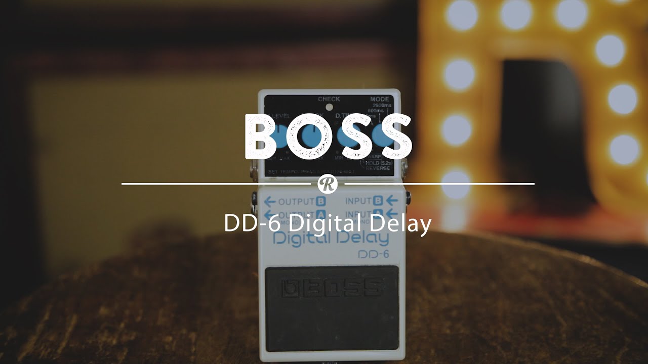 Boss DD-6 Digital Delay | Reverb Demo Video - YouTube