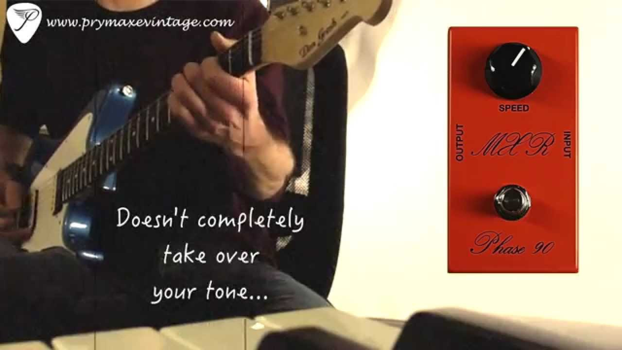 MXR CSP-026 Handwired 1974 Vintage Phase 90 Phaser - YouTube
