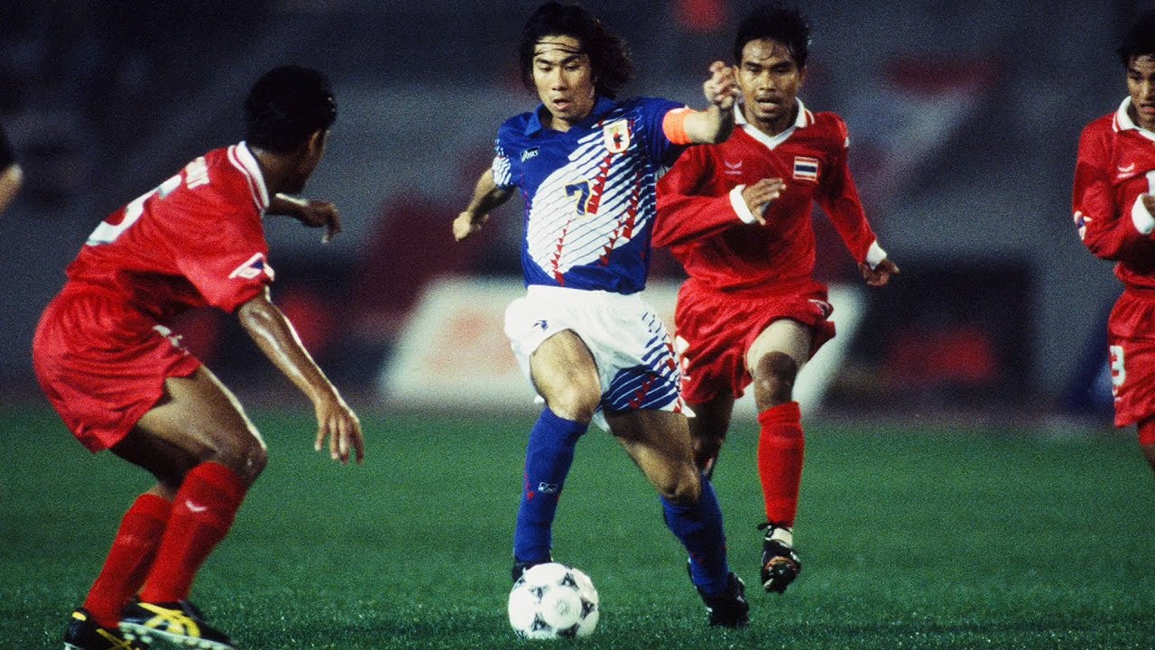 五輪最終予選プレイバック】第4回アトランタ1996 前園真聖 - YouTube