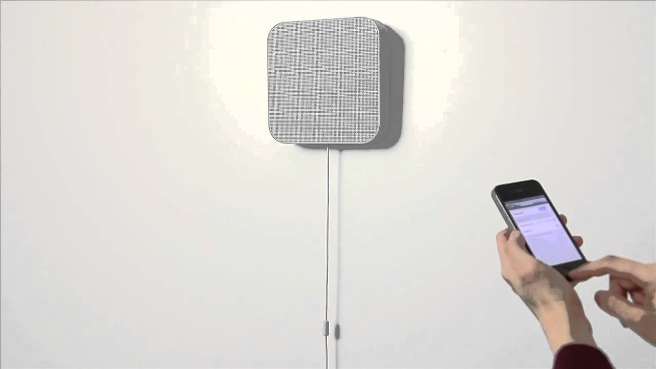 無印良品「壁掛式Bluetoothスピーカー」 - YouTube