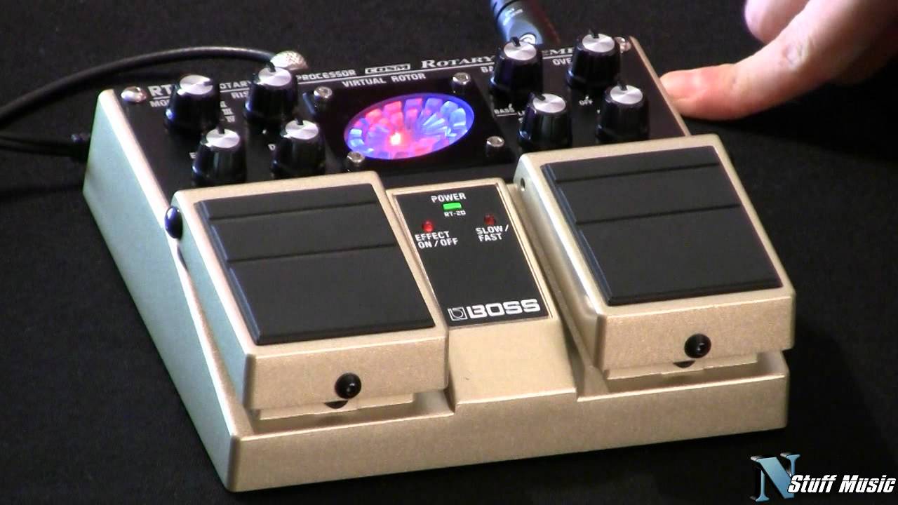 BOSS RT-20 Rotary Sound Processor - YouTube