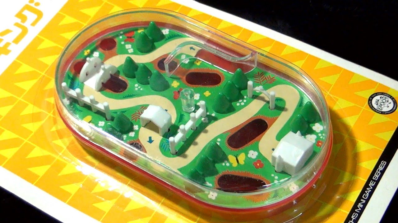 玉転がし】エポック社 ミニゲーム ミニハイキング ボール 迷路 散歩