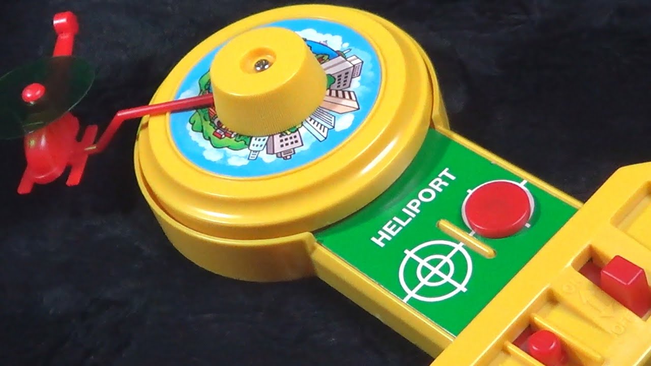 ☆レトロ、希少☆ 状態良好 エポック社のスーパーヘリコプター