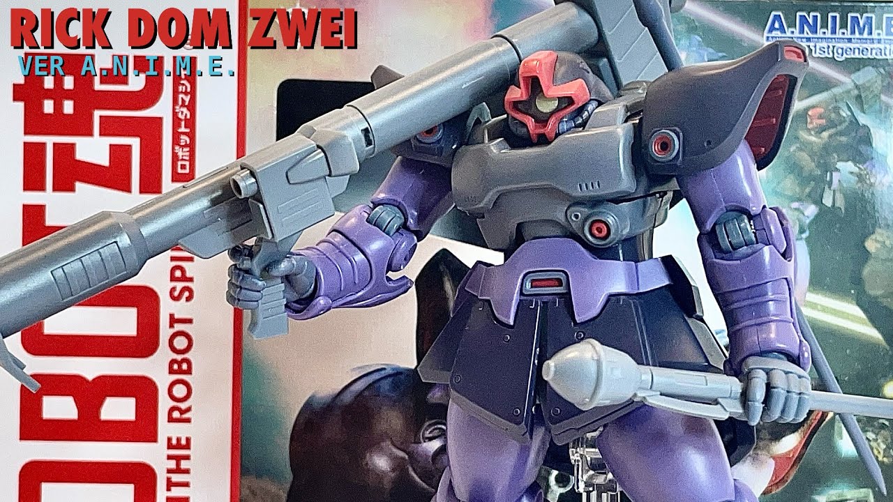 Robot Spirits MS-09R-2 Rick-Dom Zwei (ver. ANIME) Review - YouTube