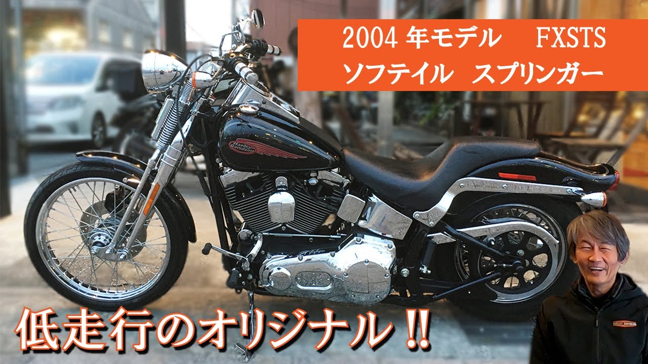 ハーレーダビッドソン純正タンクソフテイル 2004年fxsts