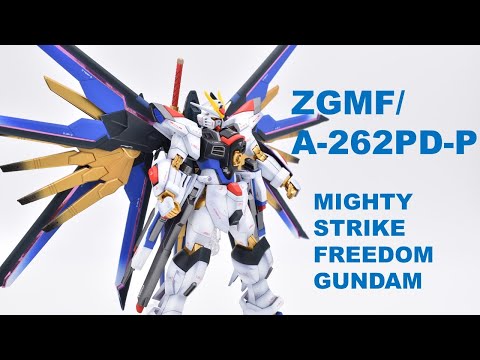 ガンプラ 全塗装】HGCE 1/144 マイティストライクフリーダムガンダム