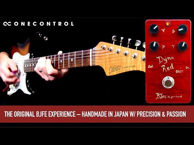One Control BJFE in your hand series Dyna Red Distortion 4K - YouTube