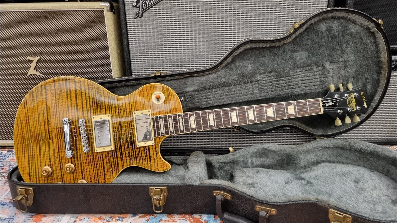 レア！Epiphone Joe Perryシグネイチャーモデル BONEYARD Carter