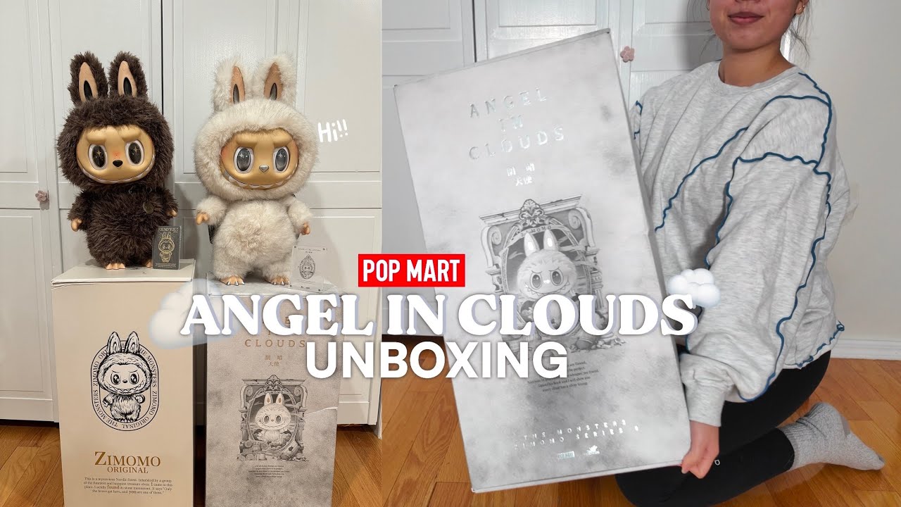 POP MART ジモモ エンジェル ANGEL IN CLOUDS Popmart Zimomo Angel In