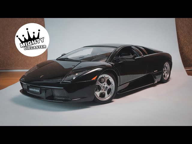 Autoart 1/18 Lamborghini Murcielago LP640 Black - YouTube