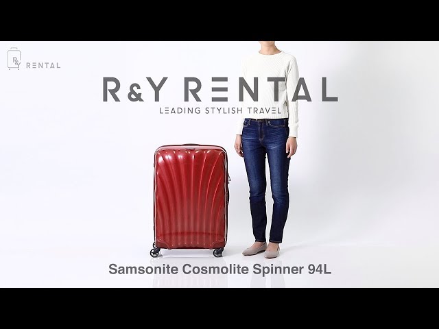 5-10泊]サムソナイト コスモライト スピナー 75 94L V22-304 レッド