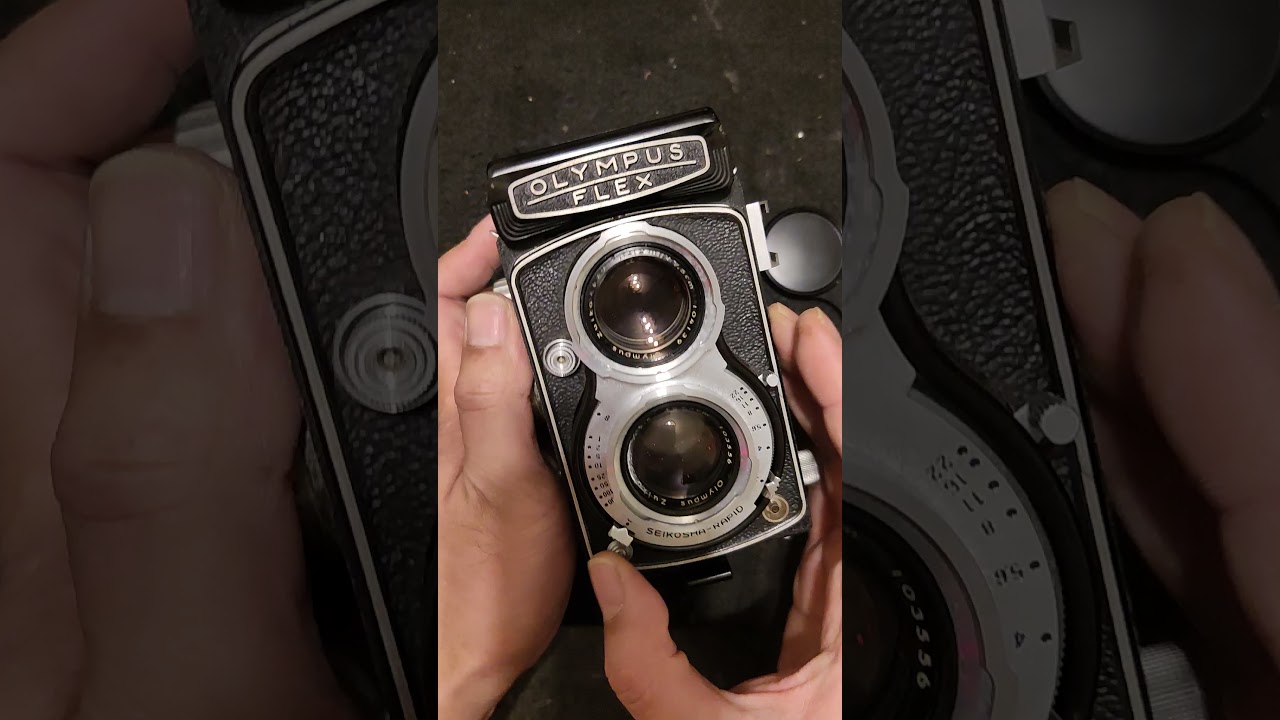 Olympus flex Olympusflex f/2.8 Tlr Camera - YouTube