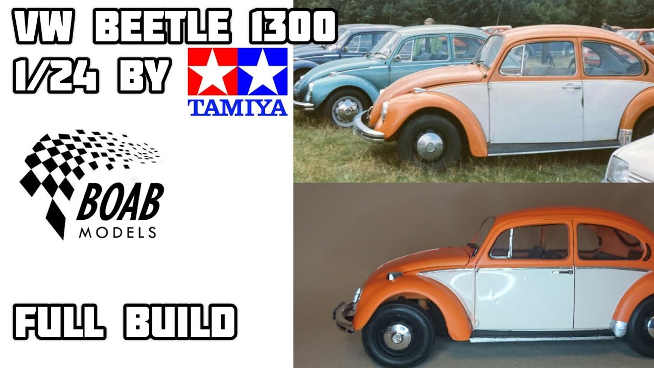 Tamiya VW Beetle 1966 1/24 - Right Hand drive, Euro spec