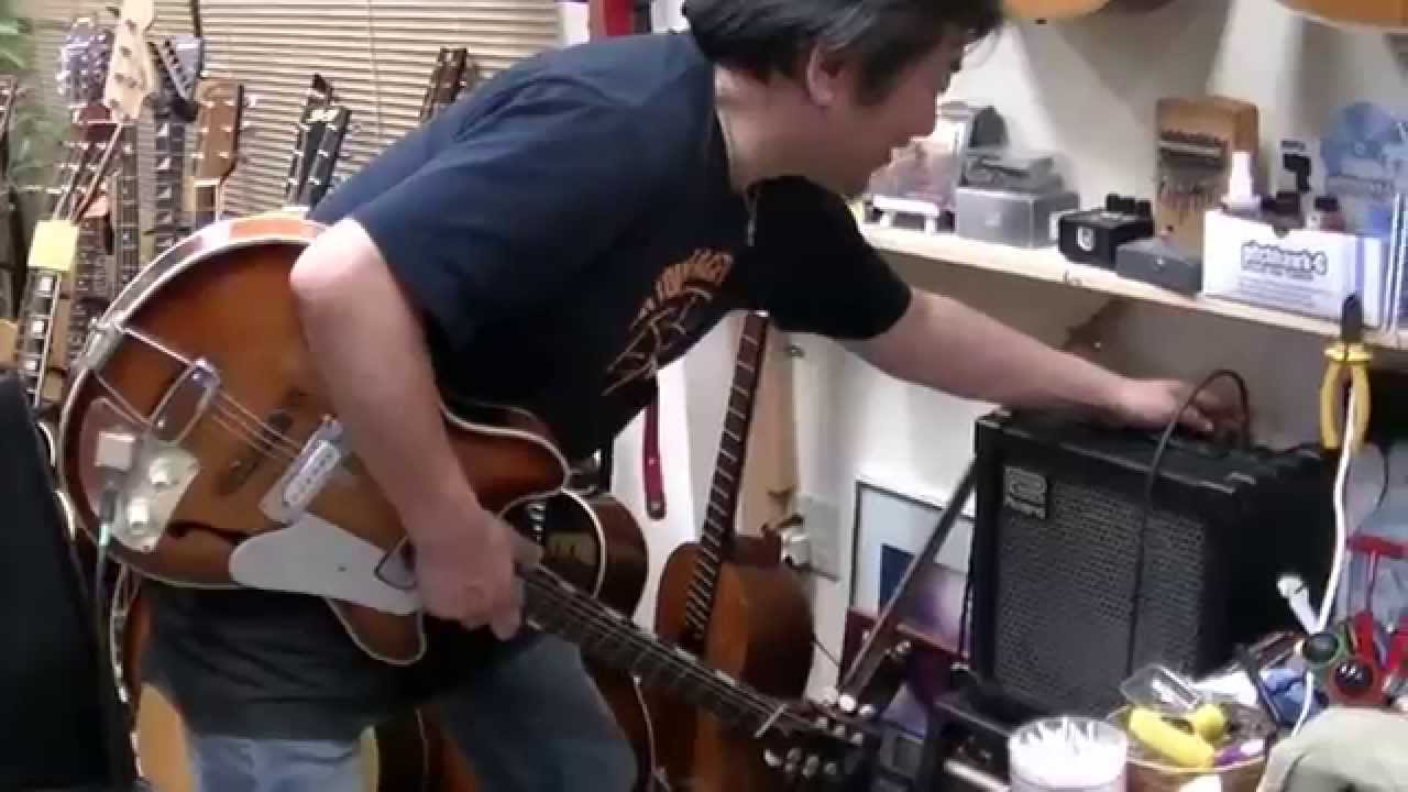 60年代 テスコ 希少フルアコ - YouTube