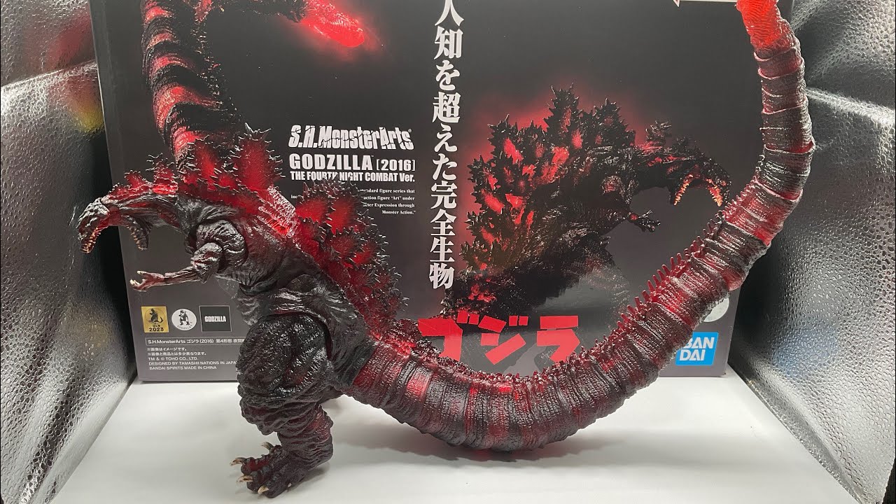 S.H.MonstertArts Shin Godzilla[2016] The Fourth Night Combat Ver‬
