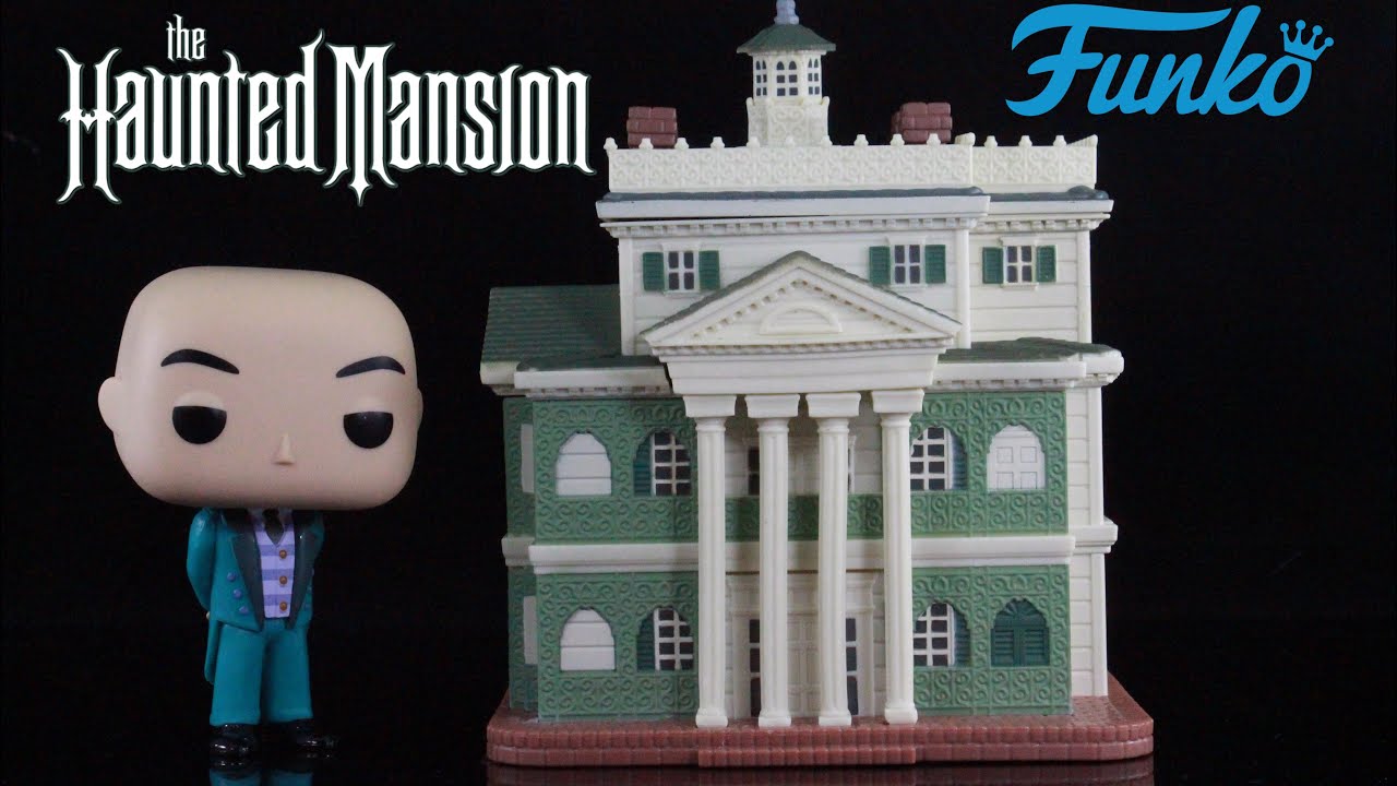 Funko Pop towns: Disney Parks: The Haunted Mansion with Butler