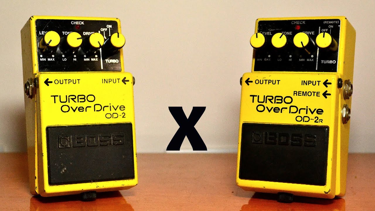 BOSS エフェクター XT-2 + OD-2r BOSS エフェクター XT-2 + OD-2r OD