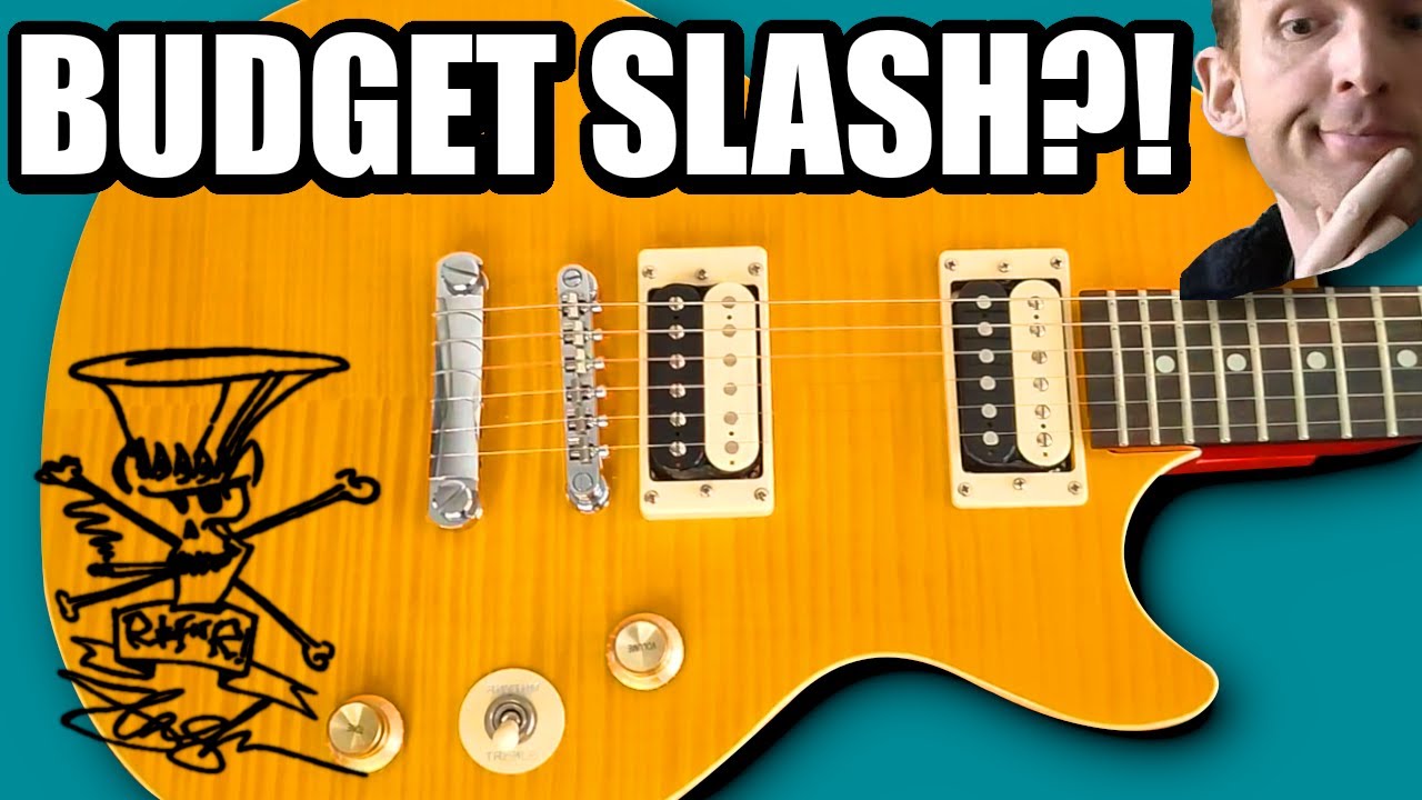 Slash Epiphone Les Paul Special II Review - YouTube