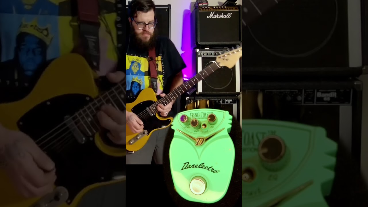 Quick Jam With A ‪@DanelectroOfficial‬ French Toast Octave Fuzz
