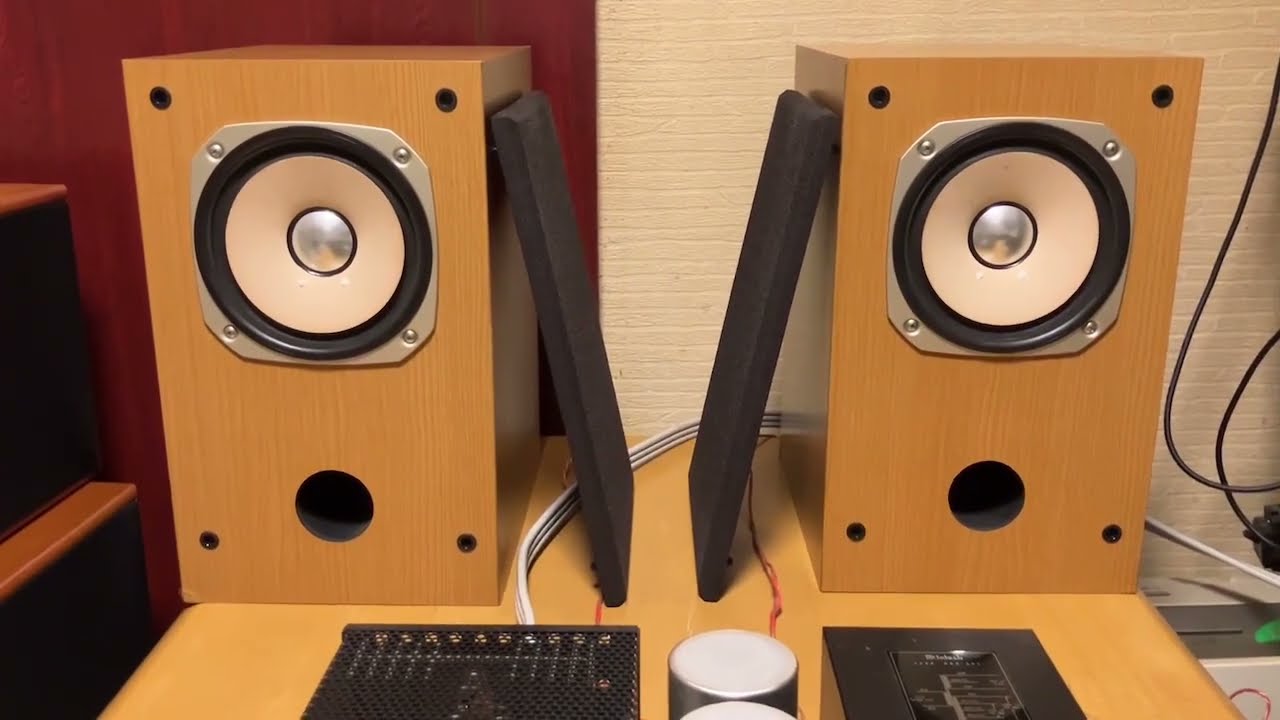 Technics フルレンジスピーカー 自作 ペア - スピーカー・ウーファー