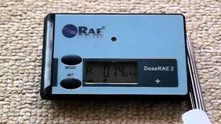 放射線測定器 RAE Systems DoseRAE2 レビュー