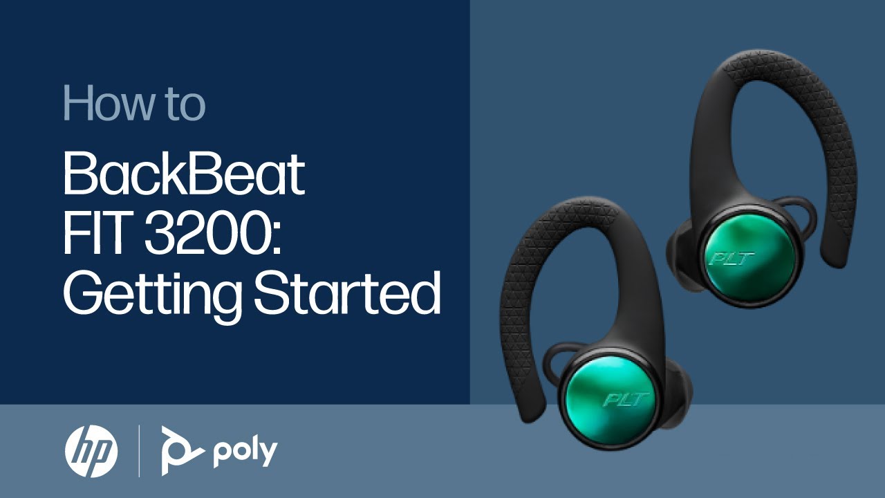 BackBeat FIT 3200: Getting Started | HP Support - YouTube