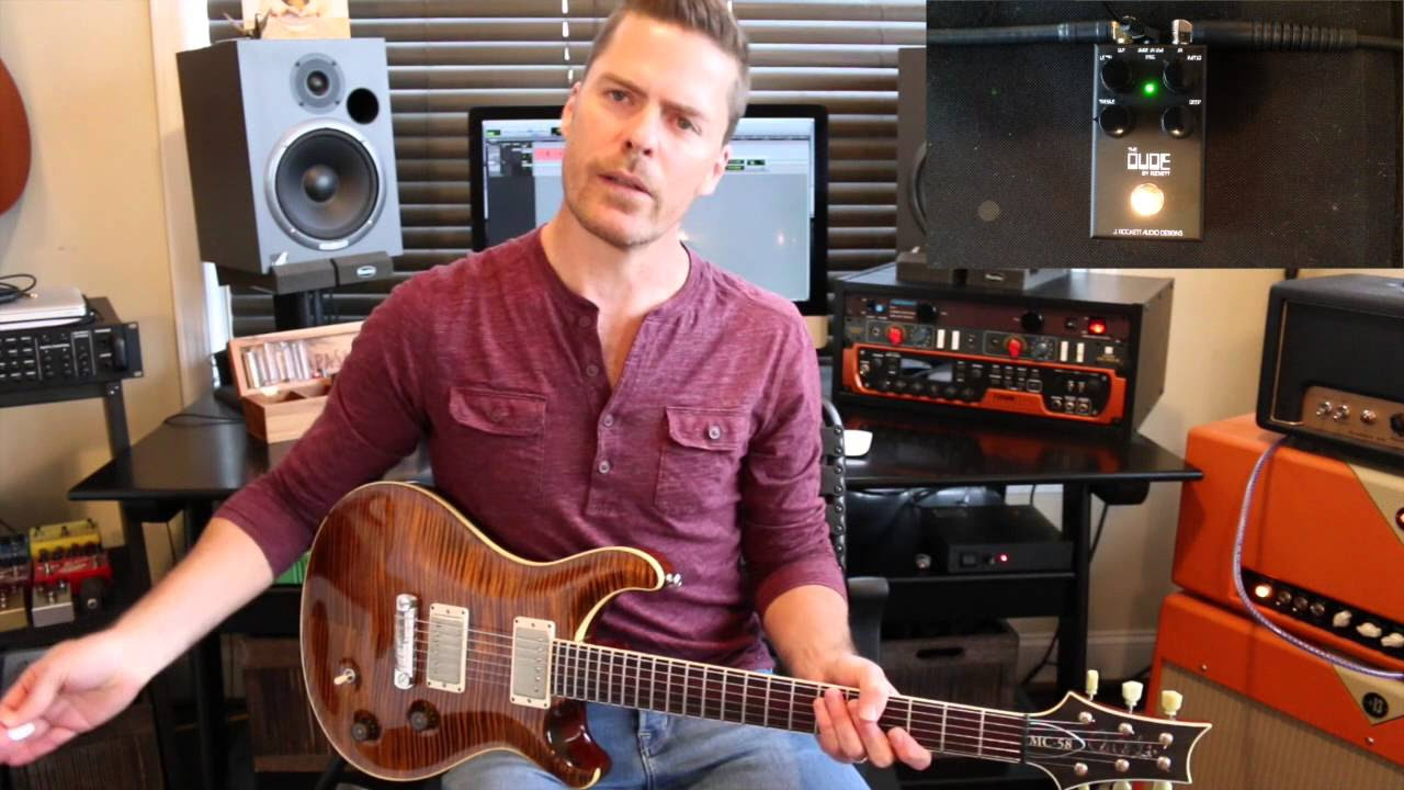 Rockett Audio Phil Brown LED Boots Overdrive Pedal Demo Review