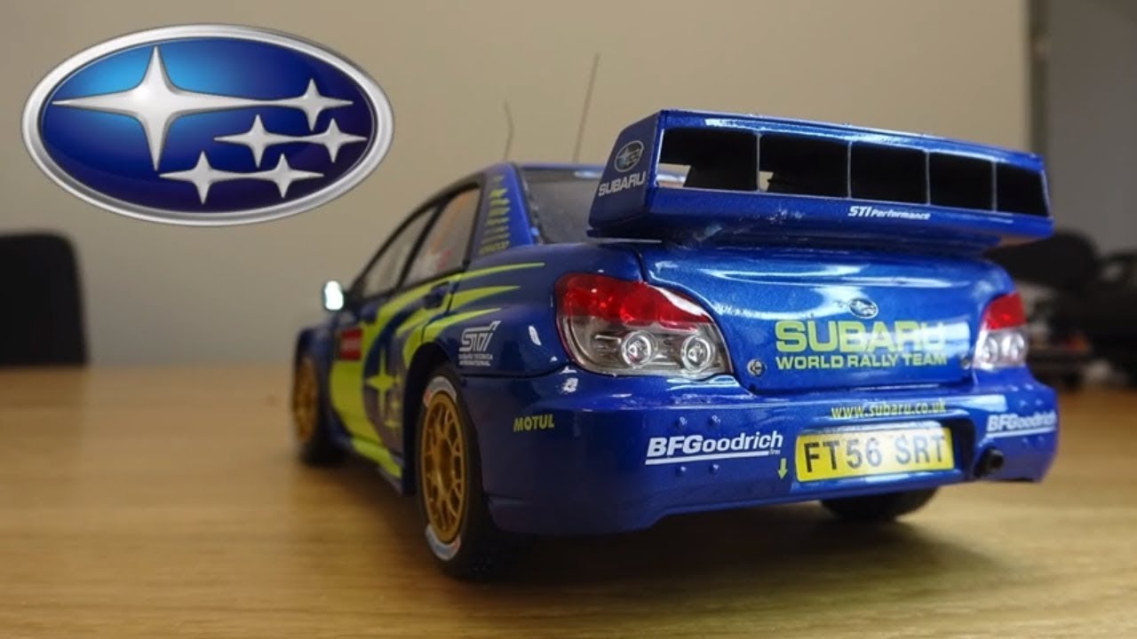 Subaru Impreza WRX STI by Sun Star Diecast scale 1/18 - YouTube