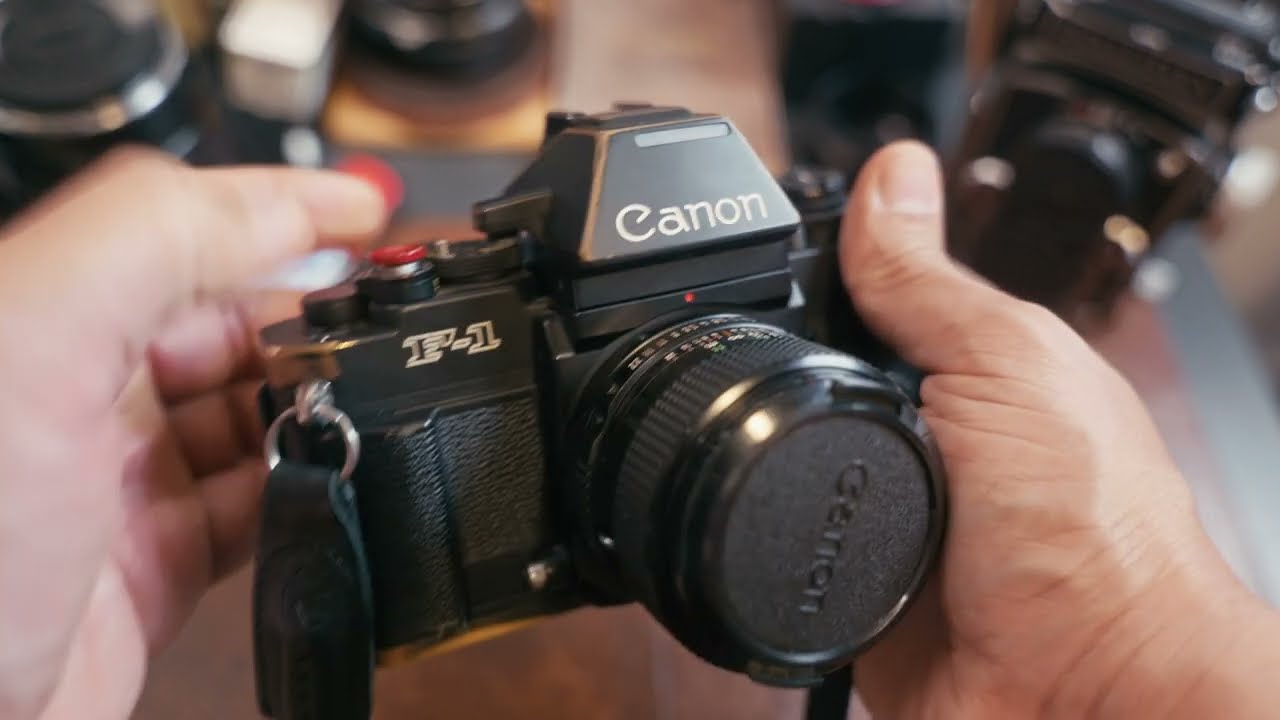 My NEW (to me) Film Camera - An Overview of The Canon F1 - YouTube