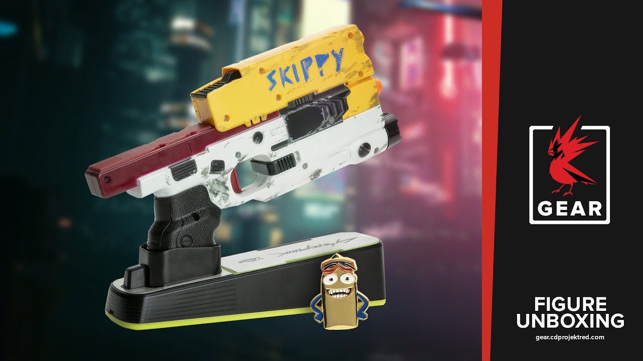 Cyberpunk 2077 スキッピー モデルガン ジェルボールガン 限定版