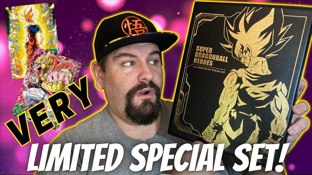 LIMITED* Super Dragon Ball Heroes 10th Anniversary Special Set