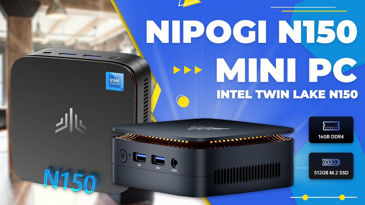 🤯 Mini PC, MAX Power? NiPoGi N150 Review! 🔥 - YouTube