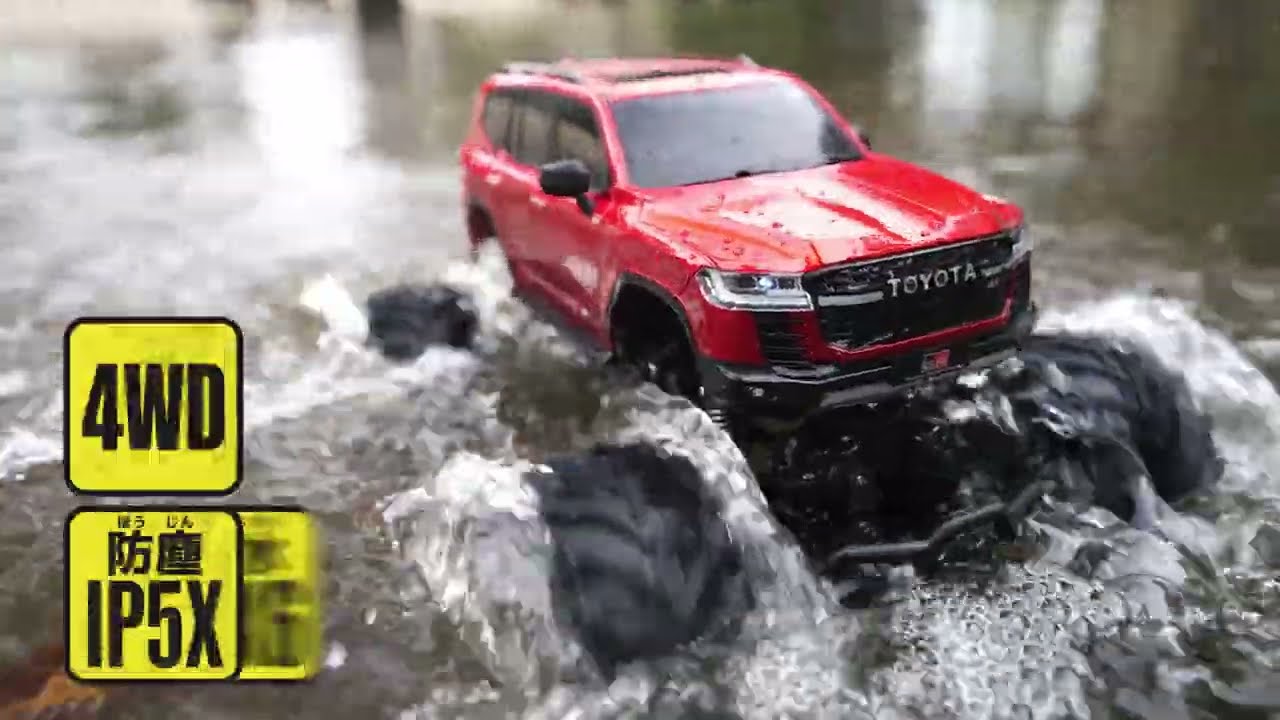 公式】1/16 R/C ギガスプラッシュ Land Cruiser GR SPORT！ 15秒TVCM