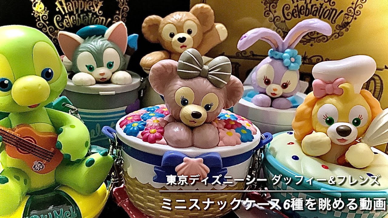 ディズニースナックケースダッフィーアンドフレンズスナックケース
